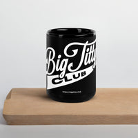 BTC Black Glossy Mug